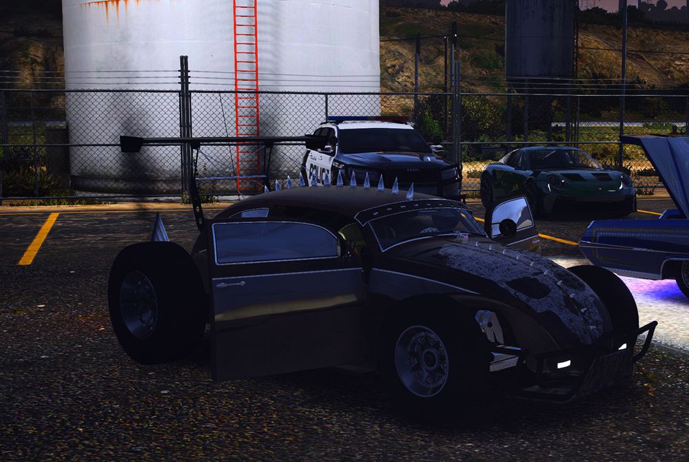 Rostiger Rat-Rod · Show & Shine Sieger